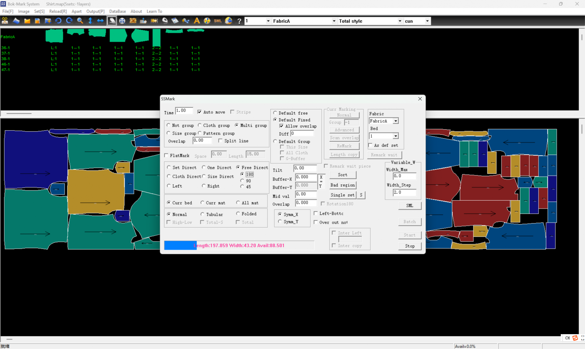 BOK AI INTELLIGENT SUPER NESTING SYSTEM - Bok CAD AI marker ...